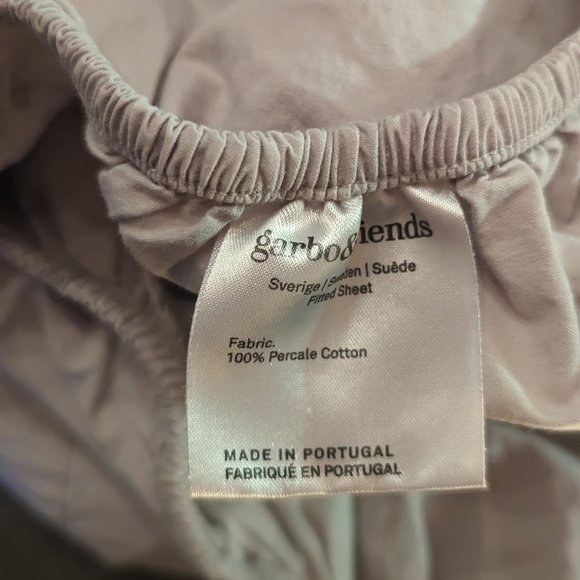 GARBO & FRIENDS | Fitted Bottom Sheet | Crib | Gray - Picture 4 of 16